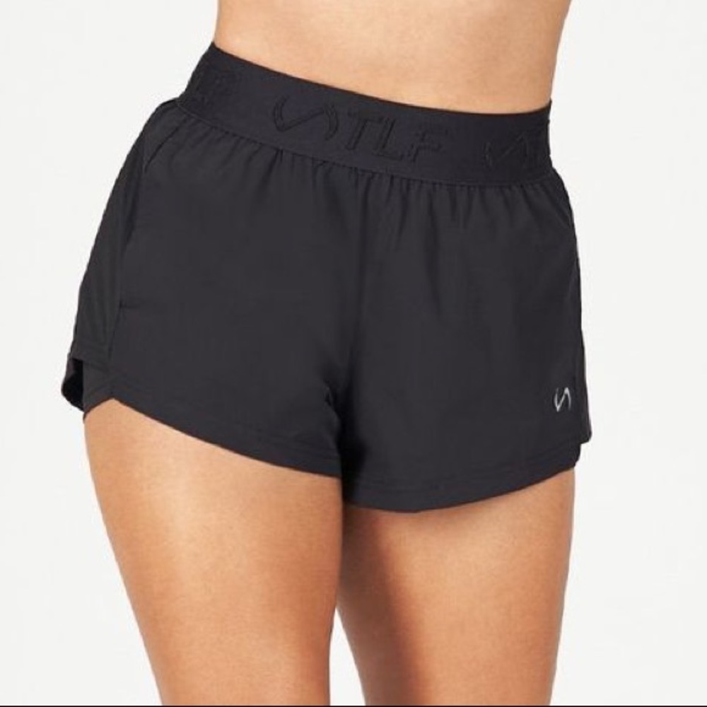 TLF Apparel Black Running Shorts
